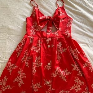Red Fancyinn dress. New!